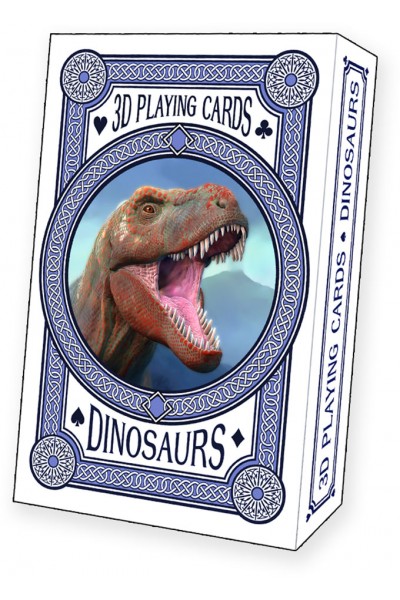 Dinosaur Playing Cards- 3D